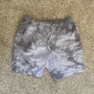 Katin grey wash shorts
